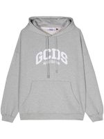 GCDS hoodie en coton à logo appliqué - Gris - thumbnail