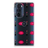 Motorola Edge 30 Pro TPU bumper Lipstick Kiss