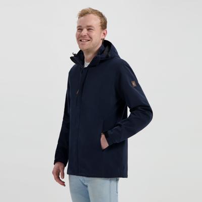 Travelin&apos; Men - waterproof jacket - Marine - Maat XL