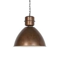 QAZQA Industriele hanglamp roest - Flynn