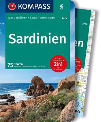 Wandelgids 5770 Kompass Wanderführer Sardinien - Sardinie | Kompass
