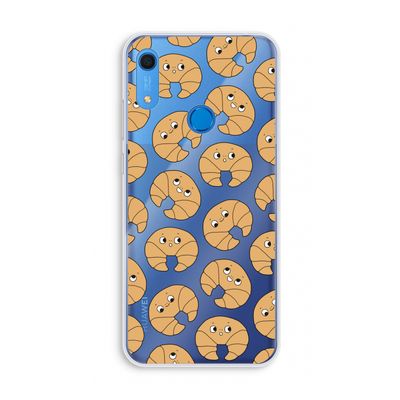 Croissant: Huawei Y6s Transparant Hoesje