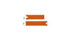 Horlogeband Tissot T076.417.A PRS 330 / T610032877 Rubber Oranje 21mm