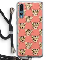 Tijger: Huawei P20 Pro Transparant Hoesje met koord