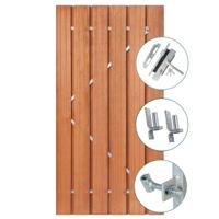 Tuindeur Privacy hardhout 100 cm Tuindeco - Tuindeco
