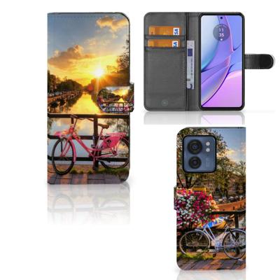 Motorola Edge 40 | Flip Cover | Amsterdamse Grachten