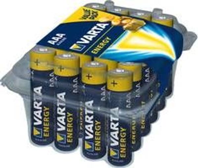 Varta energie batterij aaa/lr03 box 24 stuks