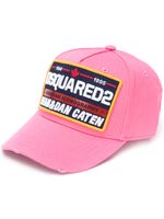 DSQUARED2 casquette à logo brodé - Rose