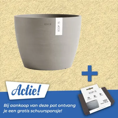 Pot stockholm d45cm taupe Pot stockholm d45cm taupe