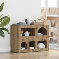 Dressoir Artisan Eiken 80,5 x 35 x 59 cm Bewerkt hout