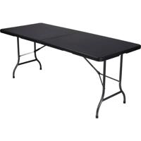 Perel folding table rattan Campingtafel Zwart FP180R Belastbaarheid (gewicht) (max.) 100 kg Perel folding table rattan Campingtafel Zwart FP180R Belastbaarheid (gewicht) (max.) 100 kg