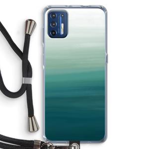 Ocean: Motorola Moto G9 Plus Transparant Hoesje met koord