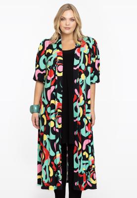 Yoek Cardigan pofmouw MATISSE | Zwart | Maat 54/56