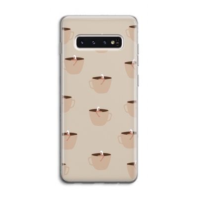 Morning coffee: Samsung Galaxy S10 4G Transparant Hoesje