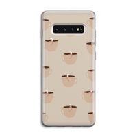 Morning coffee: Samsung Galaxy S10 4G Transparant Hoesje