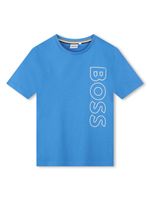 BOSS Kidswear t-shirt en coton à logo imprimé - Bleu - thumbnail