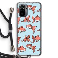 Blub: Xiaomi Redmi Note 10 Pro Transparant Hoesje met koord