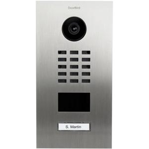 DoorBird D2101V Buitenunit voor Video-deurintercom via WiFi LAN RVS V2A (geborsteld)