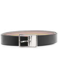 Paul Smith ceinture réversible à rayures - Multicolore