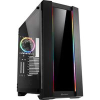 Sharkoon ELITE SHARK CA200G big tower behuizing 4x USB-A | RGB | Tempered Glass - thumbnail