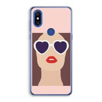 Red lips: Xiaomi Mi Mix 3 Transparant Hoesje