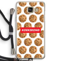 Koekerond: Samsung Galaxy A5 (2016) Transparant Hoesje met koord