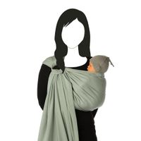 Babylonia draagdoek BB Sling padded grey violet Maat - thumbnail