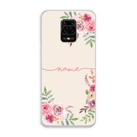 Rozen: Xiaomi Redmi Note 10 Lite Transparant Hoesje