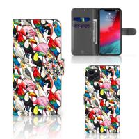 Apple iPhone 11 Pro Max | Telefoonhoesje | Met pasjeshouder | Birds