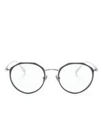 Linda Farrow lunettes de vue Cesar à monture ronde - Noir