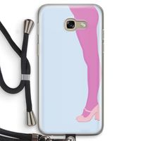 Pink panty: Samsung Galaxy A5 (2017) Transparant Hoesje met koord