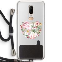 GRL PWR Flower: OnePlus 6 Transparant Hoesje met koord GRL PWR Flower: OnePlus 6 Transparant Hoesje met koord