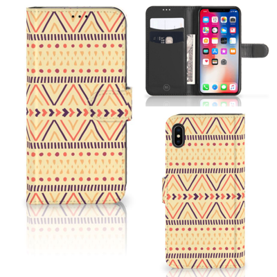 Apple iPhone Xs Max | Telefoon Hoesje | Aztec Yellow