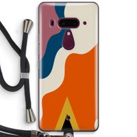 Noor A: HTC U12+ Transparant Hoesje met koord