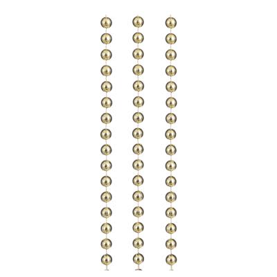 House of Seasons kralenslingers - kerstboom slingers - guirlandes - goud - 500 cm