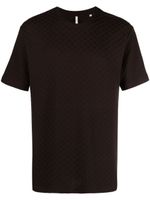 Sunflower t-shirt en jacquard - Marron