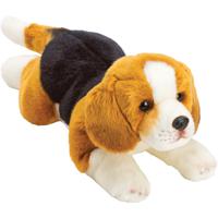 Suki Gifts pluche knuffel hond - Beagle - 34 cm - honden knuffeldieren