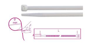 Beta Bmb5390-Nylon Bindstrips, Naturel Kleur - BMB5390