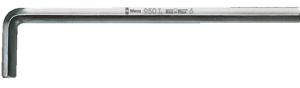Wera 950 L Stiftsleutel, Metrisch, Verchroomd, Hex-Plus, 2.5 mm - 1 stuk(s) - 05021610001