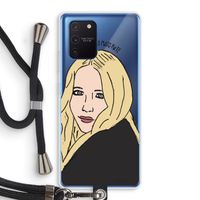 Mary Kate: Samsung Galaxy Note 10 Lite Transparant Hoesje met koord