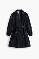 Kort overhemdjurk - BLACK - XL