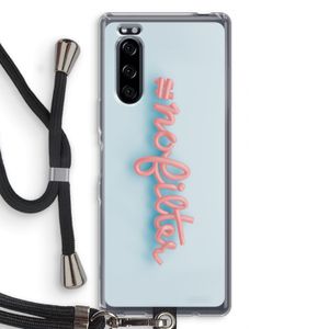 #nofilter: Sony Xperia 5 Transparant Hoesje met koord