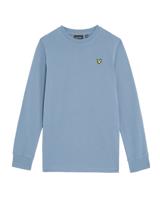 Lyle & Scott winter t-shirt jongens - blauw - longsleeve Lyle & Scott winter t-shirt jongens - blauw - longsleeve