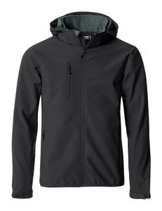 Clique 020912 Basic Hoody Softshell - Zwart - XXL