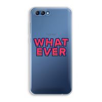 Whatever: Honor 10 Transparant Hoesje