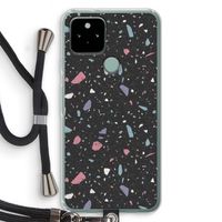 Terrazzo N°16: Pixel 5 Transparant Hoesje met koord