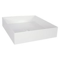 Differnz Jura Waskom Vierkant 42X42X10cm Poly wit 38.253.04 Differnz Jura Waskom Vierkant 42X42X10cm Poly wit 38.253.04