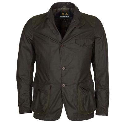 Heren waxjas Beacon Olive
