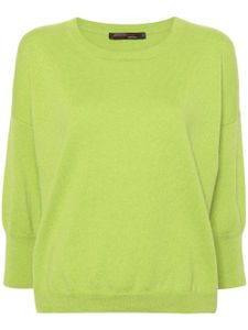 Incentive! Cashmere pull en cachemire à col rond - Vert