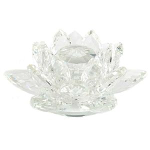 Regenboogkristal Feng Shui Lotus (11 cm)
